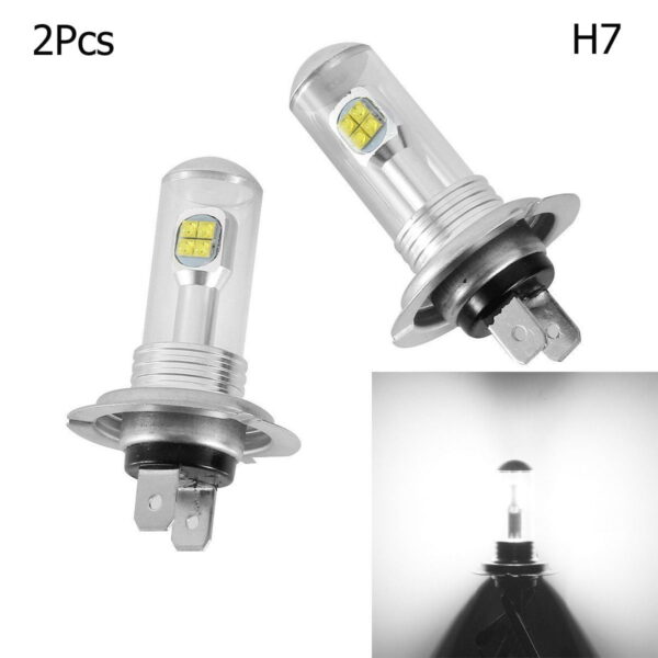 Set becuri cu led H7 3000lm 80w - imagine 12