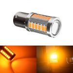 Bec cu led BA15S p21w pentru semnalizare cu 33 SMD