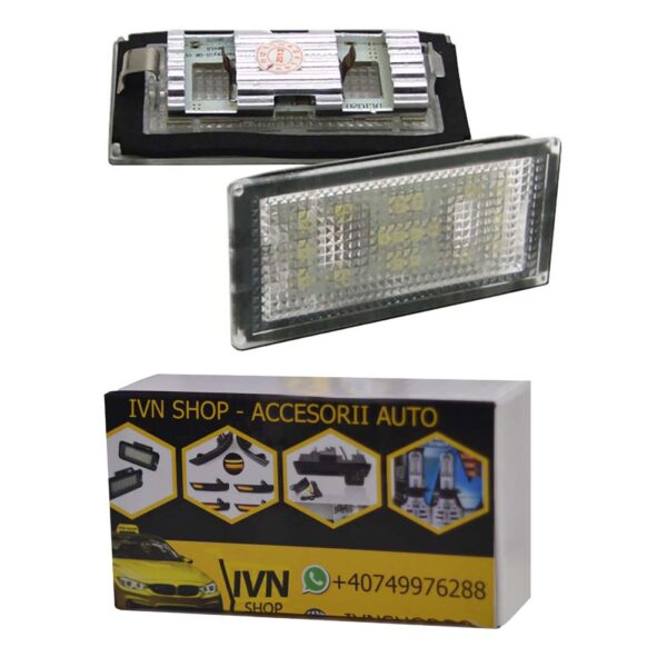 Lampi Led Numar Inmatriculare BMW E65 E66 2001-2008 Seria 7