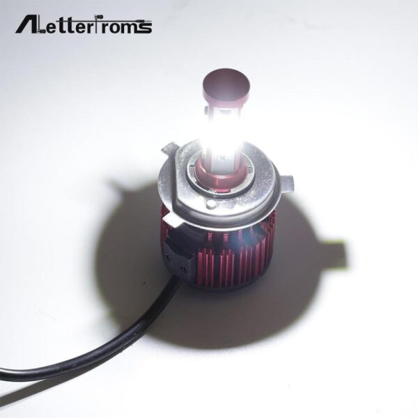 Set 2 x Led H4 cu 4 Fete Canbus Integrat - imagine 7