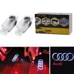 Proiectoare Logo Portiere Audi (Logo Audi + Audi Text)