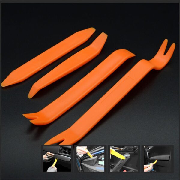 Set Kit demontare cleme demontat interior auto spatule levier