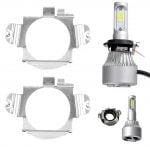 Adaptoare becuri led H7 Audi Mercedes C E ML CLK