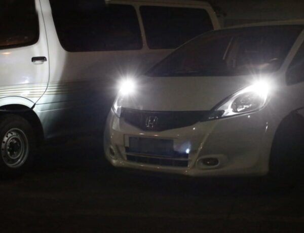Set 2 x Becuri Albe led H6W BAX9s cu 10 SMD - imagine 4