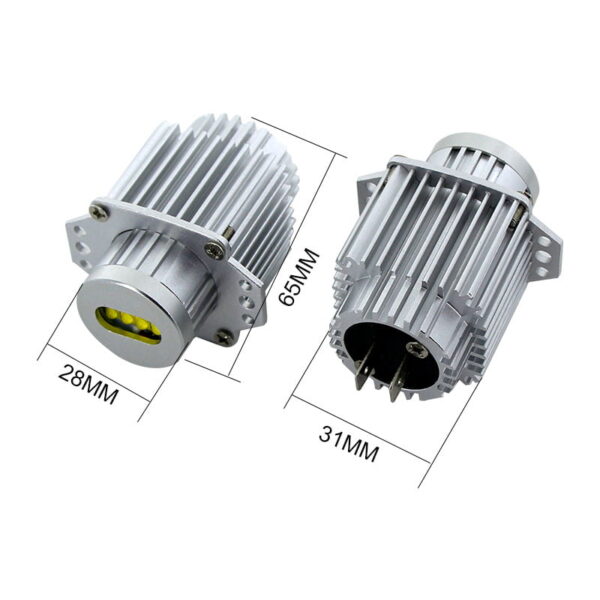Set 2 x 80W LED Marker Angel Eyes  BMW E90 E91 Seria 3 - imagine 5