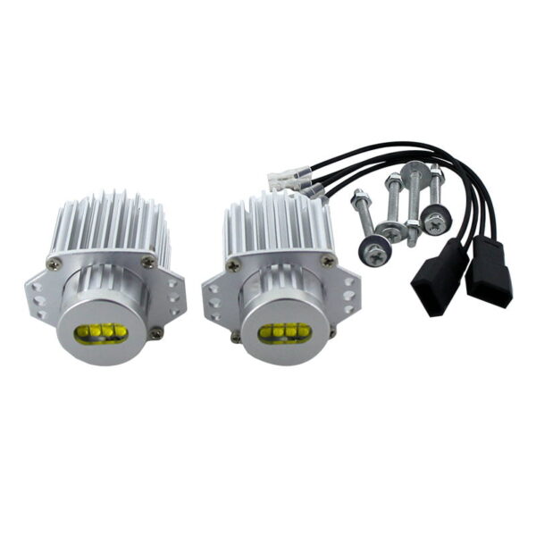 Set 2 x 80W LED Marker Angel Eyes  BMW E90 E91 Seria 3 - imagine 8