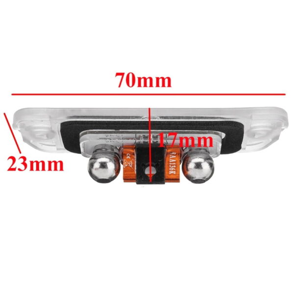 Lampi LED numar Benz Mercedes ML W164 , GL X164 R Class - imagine 2
