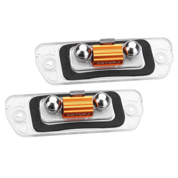 Lampi LED numar Benz Mercedes ML W164 , GL X164 R Class - imagine 8