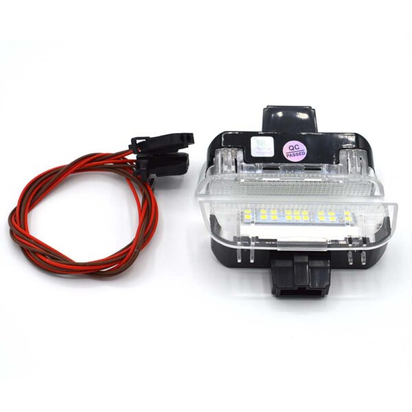 Set 2 x Leduri sub portiera dedicate VW 18SMD Golf 5 6 7 Jetta MK5 MK6 MK7 CC Tiguan Passat B6 B7 - imagine 2