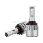 Set 2 x Becuri LED 9006 HB4 12000K Albastre