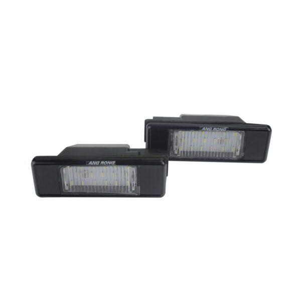 Set lampi LED numar dedicate PEUGEOT 106 207 307 308 406 407 508 1007 3008 Citroen C2 C3 C4 C5 C6 DS3 - imagine 8