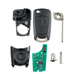 Cheie completa compatibila Opel Corsa D, Meriva, telecomanda 433Mhz, cip PCF7941