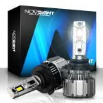 Set Becuri LED H7 MINI Novsight Auto 6500K 15000LM