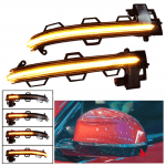 Set semnalizare dinamica secventiala progresiva fumurie oglinda BMW X3 G01 X4 G02 X5 G05 X6 G06 X7 G07