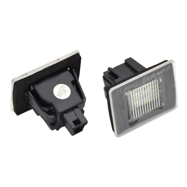 Set Lampi led numar dedicate pentru Mercedes Benz CLA W117 A Class W176 GLA W156 SLK R172 GL Class X166 M Class W166 - imagine 2