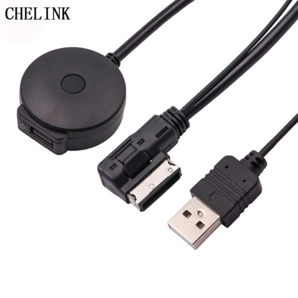 Cablu adaptor CHELINK AMI-MMI Audi music interface la Bluetooth v4.0 si USB Pentru 2G - imagine 8