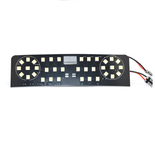 Set Complet 7 Placi Becuri LED interior Plafoniera Parasolar Torpedo Portbagaj VW Golf 6 - imagine 2