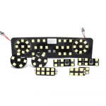 Set Complet 7 Placi Becuri LED interior Plafoniera Parasolar Torpedo Portbagaj VW Golf 6