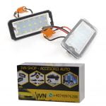 Set Lampi LED Numar Dedicate pentru Fiat 500 / 500C 2007 - 2016