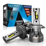 Set 2 x Becuri LED NOVSIGHT H4 120w 22000LM 6500K