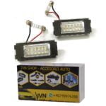 Set 2 Lampi led numar dedicate pentru Mini Cooper R56 R57 R58 R59