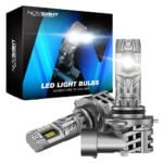 Set 2 becuri LED Novsight N63 model 1:1 soclu HB4 / 9006 20000LM 90W