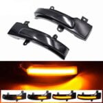 Set semnalizare dinamica secventiala progresiva fumurie oglinda MITSUBISHI Outlander 2013 - 2020 Lancer 2016