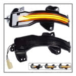 Set semnalizare dinamica secventiala progresiva fumurie oglinda Honda CR-V HR-V XRV Accord Greiz Fit Jazz