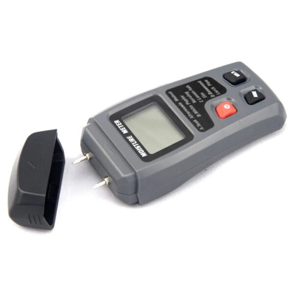 Umidometru Profesional Detector pentru masurarea gradului de umiditate al lemnului, ecran iluminat LCD - imagine 6
