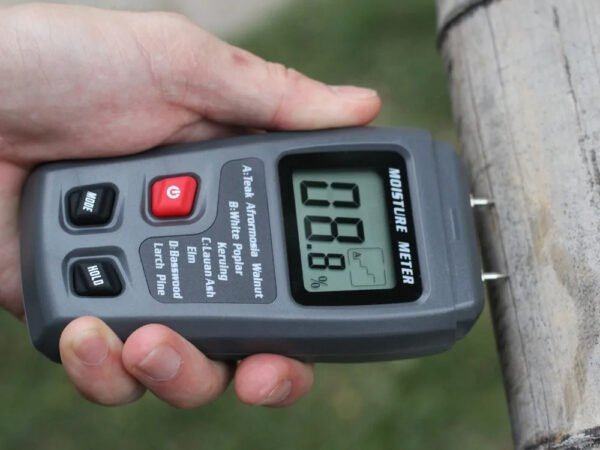 Umidometru Profesional Detector pentru masurarea gradului de umiditate al lemnului, ecran iluminat LCD - imagine 9
