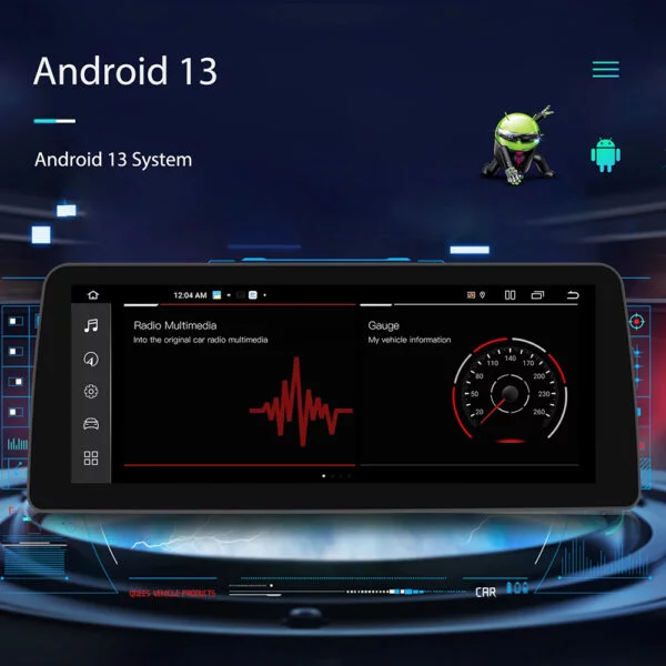 Navigatie Android BMW X5 E70 X6 E71, CCC, 13, 8 core, 8GB RAM 128GB ROM Ecran 12.3 inch Carplay & Android auto - imagine 14