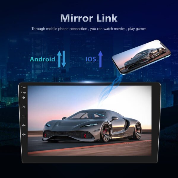 Navigatie Android C-Class W204 S204 2007-2010, 2GB RAM 64GB ROM Ecran 9inch Carplay & Android auto - imagine 5