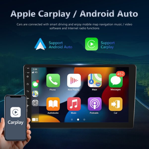 Navigatie Android C-Class W204 S204 2007-2010, 2GB RAM 64GB ROM Ecran 9inch Carplay & Android auto - imagine 17