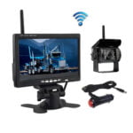 Set Kit Camera Marsarier Wireless si Monitor HD 7 inch TIR Camion Autobuz Excavator