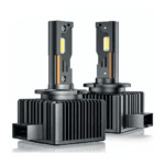 Set 2 Becuri LED D1S Far Auto Plug & Play CANBUS Fara Eroare 128W 50000LM 6000K Alb Pur Alb Rece