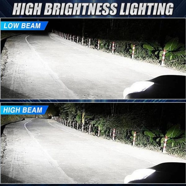 Set 2 Becuri LED D1S auto cu 4 fete 360 de grad, CANBUS Fara Eroare, 70W, 13000LM 6000K Alb Rece - imagine 14