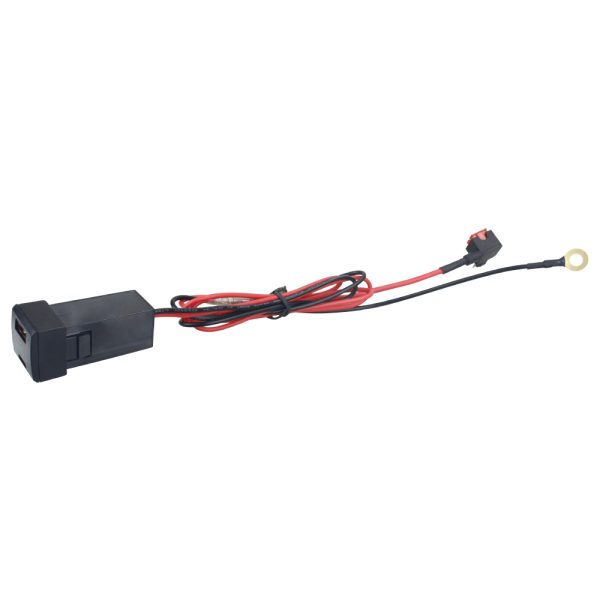 Încărcător Auto dual tip priza 12V/24V 48W, 2 Porturi USB, 1 x USB-C si 1 x USB-A, Indicator Afișaj Digital Voltaj - imagine 6