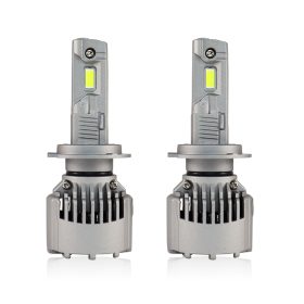 Set 2 Becuri LED H7, LuxCore C60 +700% 120w Plug & Play Canbus
