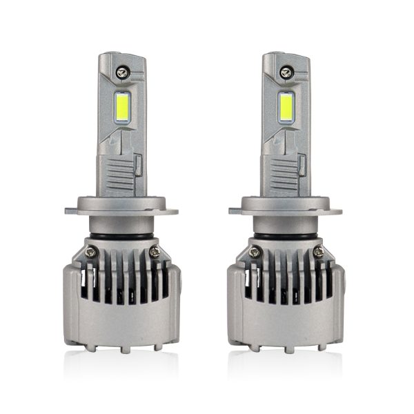 Set 2 Becuri LED H7, LuxCore C60 +700% 120w Plug & Play Canbus