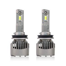 Set 2 Becuri LED H8 H9 H11, LuxCore C60 +700% 120w Plug & Play Canbus