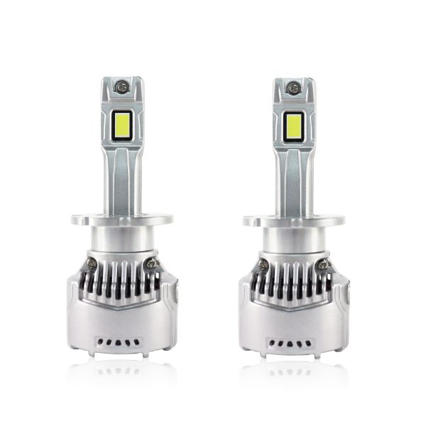 Set 2 Becuri LED D2S, LuxCore S1 +300% Plug & Play Canbus