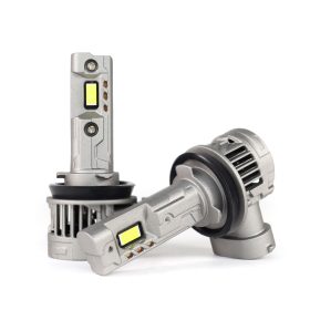 Set 2 Becuri LED H11, LuxCore M1 +500% Plug & Play Canbus