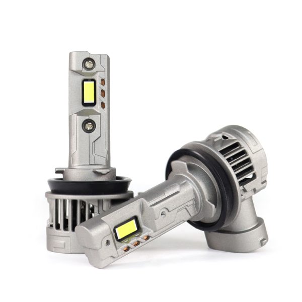 Set 2 Becuri LED H11, LuxCore M1 +500% Plug & Play Canbus