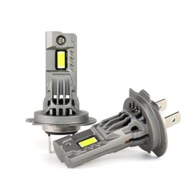 Set 2 Becuri LED H7, LuxCore M1 +500% Plug & Play Canbus