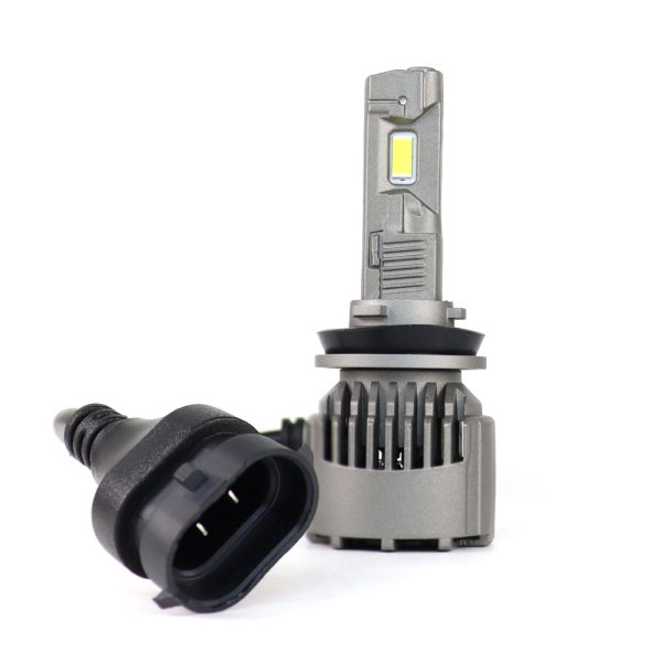 Set 2 Becuri LED H8 H9 H11, LuxCore C60 +700% 120w Plug & Play Canbus - imagine 4