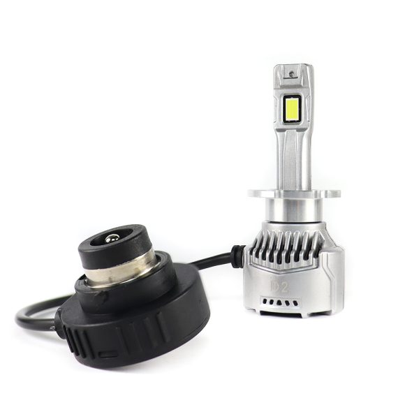 Set 2 Becuri LED D2S, LuxCore S1 +300% Plug & Play Canbus - imagine 5