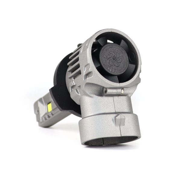 Set 2 Becuri LED 9012 HIR2, LuxCore M1 +500% Plug & Play Canbus - imagine 6