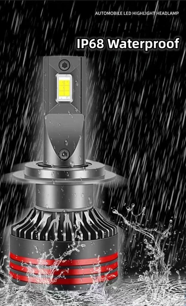 Set 2 becuri LED H7 CANBUS Auto M10PRO 6500K 24000 lumeni 130W - imagine 3
