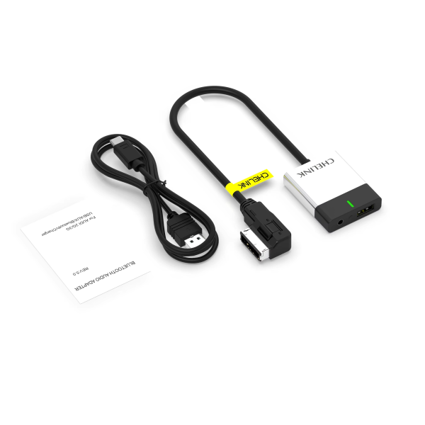Cablu Adaptor AMI MMI 2G/3G CHELINK, Functii multiple, Incarcare telefon, Bluetooth, USB si AUX, Compatibil cu VW / AUDI 2G si 3G / Skoda - imagine 2
