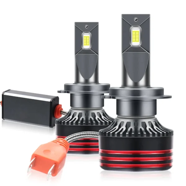 Set 2 becuri LED H7 CANBUS Auto M10PRO 6500K 24000 lumeni 130W